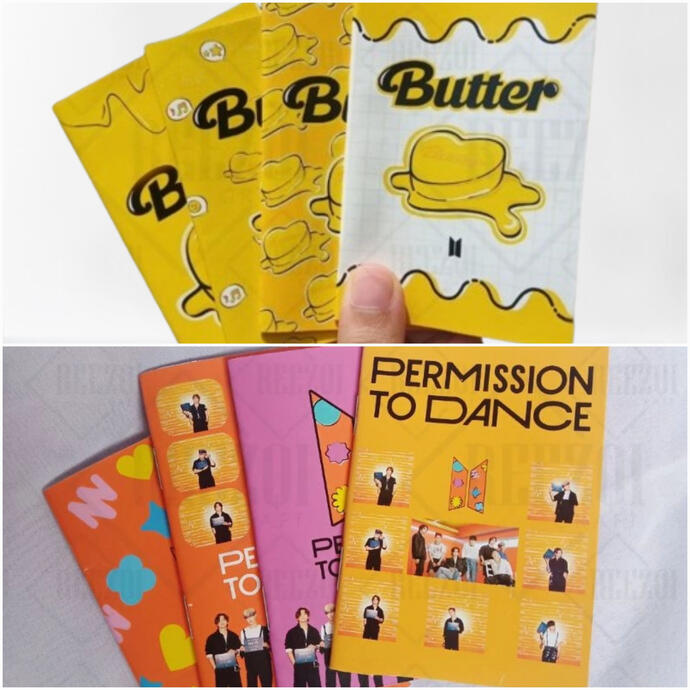 bangtan mini notebook ptd butter era (code: 44)