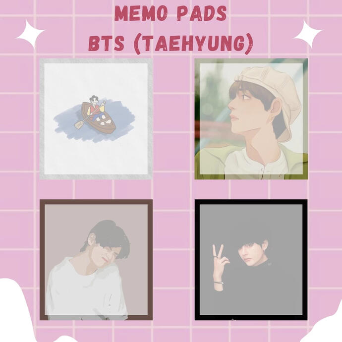 taehyung memo pad